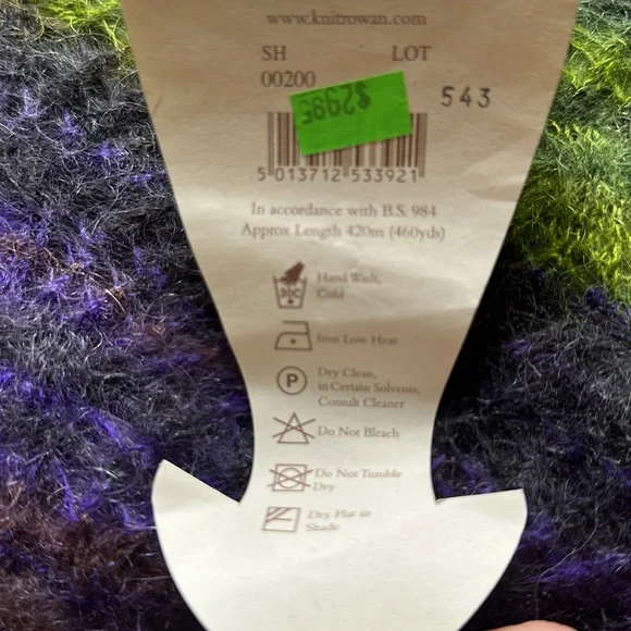 Rowan luxury yarn kidsilk haze stripe mohair/silk - Picture 4 of 5